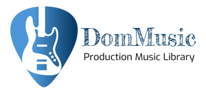 Production Music Library Logo Dom Music logo